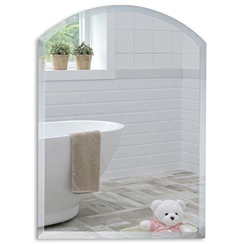 Neue Design Bathroom Arch Wall Mounted Mirror, 60cm x 45cm - We Love Our Beds
