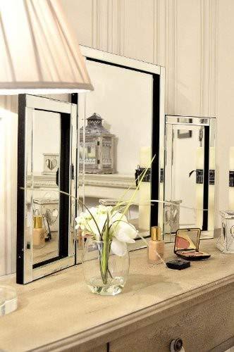 etrading1 Modern Design Beautiful Glass Venetian Dressing Table Mirror - We Love Our Beds