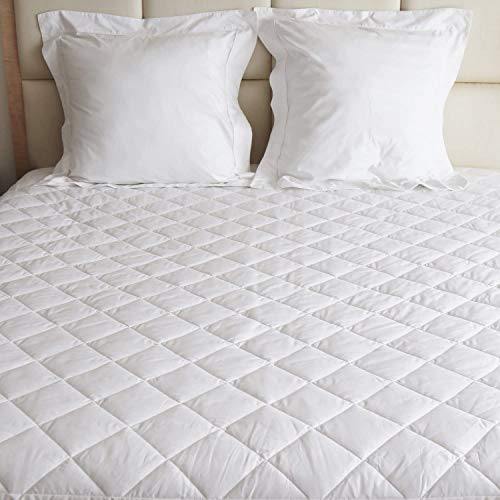 Aaf Textiles Mattress Protector Double Quilted Cover Extra Deep Fabric Skirt - We Love Our Beds