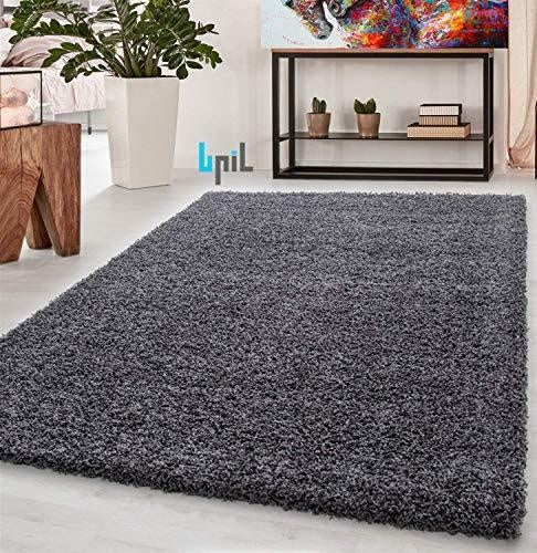 BPIL Shaggy Rugs Soft plain Thick Pile Antiski Rug - We Love Our Beds