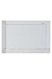 Silver Triple Bevelled Venetian Wall Mirror 3Ft X 2Ft (91cm X 61cm) DEKEAN