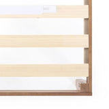 Best Price Mattress Queen Bed Frame, 12" Soild Wood Platform Bed Frame w/CLASSIC Wooden Slat (No Box Spring Needed), Natural, Queen Size Best Price Mattress