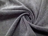 mm08enn BEAUTIFUL SIDE BAR HEADBOARD IN CHENILLE FABRIC IN 30" IN (4ft6 double, grey) mm08enn