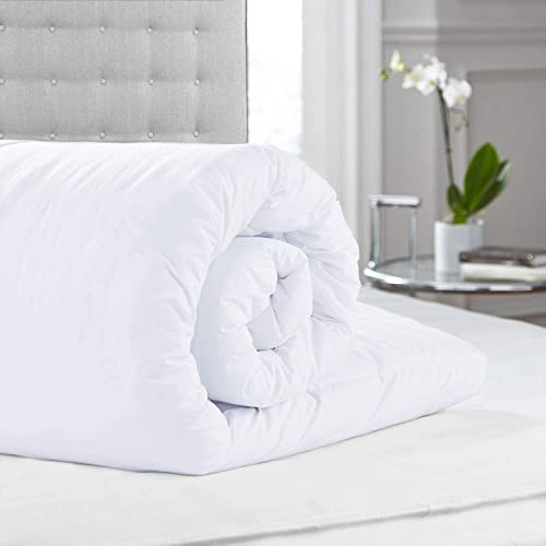 Imperial Rooms Single Duvet 10.5 Tog Anti Allergy Duvets Light Weight Hypoallergenic Thick Warm Winter Quilt Soft Premium UK Made IR Imperial Rooms