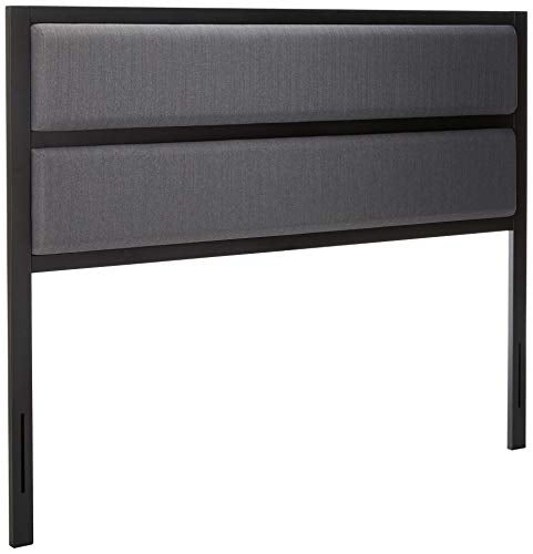 ZINUS Jessica Modern Studio Upholstered Metal Headboard, Queen ZINUS