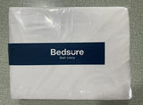 Bedsure King Size Fitted Sheets - Bed Sheets Extra Deep Pocket 16 inch (40 cm) made of Soft Brushed Microfiber for Kingsize Bed, Grey, 150x200cm Bedsure