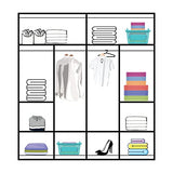 Double Mirror Sliding Door Wardrobe with LED LIGHT 90/120/150/180/203 (White, 203cm) Sliding Wardrobe 4U