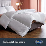 Silentnight Hotel Collection King Size Duvet – All Year Round 10.5 Tog Luxurious Hotel Quality Duvet Quilt – Hypoallergenic and Machine Washable – King Size Bed, White Silentnight