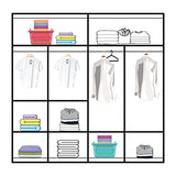 Double Mirror Sliding Door Wardrobe with LED LIGHT 90/120/150/180/203 (White, 203cm) Sliding Wardrobe 4U