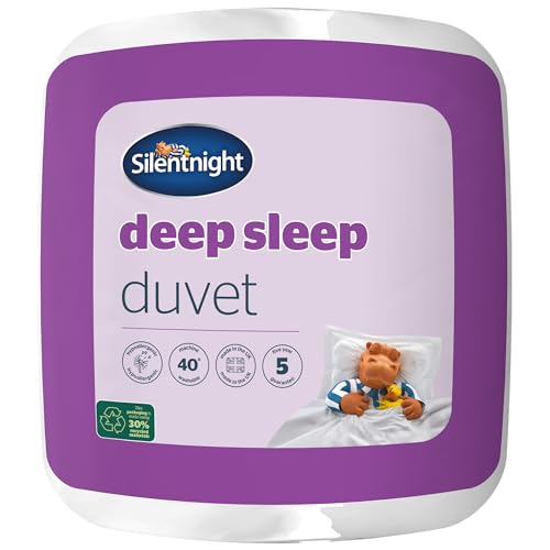 Silentnight Deep Sleep Double Duvet 10.5 Tog – All Year Round Soft and Comfortable Quilt Duvet Ideal for Spring, Summer, Autumn, and Winter – Hypoallergenic and Machine Washable – Double – 200x200cm Silentnight