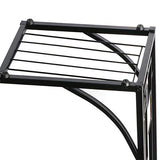 Yaheetech 2PCs Small Side Table, C Shaped End table, Under Sofa Table, Snack Coffee Table for Living Room Yaheetech