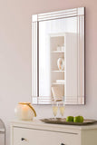 Silver Triple Bevelled Venetian Wall Mirror 3Ft X 2Ft (91cm X 61cm) DEKEAN
