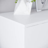 Vida Designs White Chest of Drawers, 5 Drawer With Metal Handles and Runners, Unique Anti-Bowing Drawer Support, Riano Bedroom Furniture Vida Designs