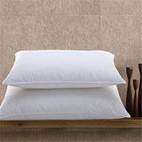 Standard Luxury Pillows 4-Pack - 50x75 cm - Standard Size Hotel Quality Soft Pillow for Sleeping - Bounce Back Support Bed Pillows - Hypoallergenic Soft Hollowfibre Linen Empire