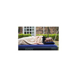 Intex Classic Full-size inflatable Downy AirBed mattress with waterproof flocked top and Dura-Beam inner structure, suitable airbed for both home and travel use,Multicoloured,Double Intex