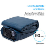Active Era Premium Single Air Bed Inflatable Mattress with a Built-in Electric Pump and Pillow Active Era