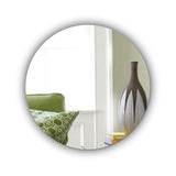 Round Wall Mounted Acrylic Mirror: Frameless, Easy to Stick, Strong, Lightweight Mirrors-Interiors