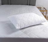 Adam Home Pillow 1 Pack Hotel Quality with Quilted Cover- Premium Filled Pillows for Stomach, Back and Side Sleeper Pillow, Down Alternative Bed Pillow-Soft Hollow-Fiber Hotel Pillow Adam Home