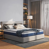 Vesgantti Single Mattress, 10 Inch Hybrid Mattress Single Size with Breathable Memory Foam and Individual Pocket Spring-Medium Firm, 3FT Mattress, 90x190x25cm Vesgantti