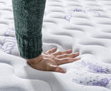 Vesgantti Single Mattress, 10 Inch Hybrid Mattress Single Size with Breathable Memory Foam and Individual Pocket Spring-Medium Firm, 3FT Mattress, 90x190x25cm Vesgantti
