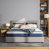 Vesgantti Single Mattress, 10 Inch Hybrid Mattress Single Size with Breathable Memory Foam and Individual Pocket Spring-Medium Firm, 3FT Mattress, 90x190x25cm Vesgantti