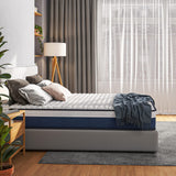 Vesgantti Single Mattress, 10 Inch Hybrid Mattress Single Size with Breathable Memory Foam and Individual Pocket Spring-Medium Firm, 3FT Mattress, 90x190x25cm Vesgantti