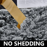 Aspire Homeware Rugs Living Room - Grey Area Rugs for Bedroom Anti Slip - Modern Super Soft Fluffy Shaggy Runner Rug Thick Pile Non Shedding, 60cm x 110 cm Aspire Homeware
