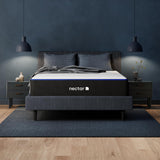 Nectar King Mattress 25 cm - Medium-Firm Memory Foam - Quilted Cooling Cover - 365 Night Trial - Forever Warranty, White Nectar