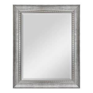 MCS 18x24 Inch Sloped Mirror, 23.5x29.5 Inch Overall Size, Silver (20563) MCS