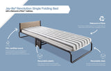JAY-BE Revolution Folding Bed with Rebound e-Fibre Mattress, Compact, Single JAY-BE