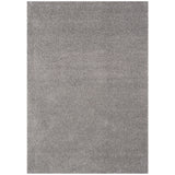 THE RUGS Living Room Rug - Shaggy Soft And Elegant Carpets For The Bedrooms And Kitchen, Easy To Clean, Many Different Sizes (120x170 cm, Grey) THE RUGS