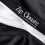 Utopia Bedding Duvet Cover Double with Pillow cases - Soft Microfibre Polyester - Bedding Quilt Cover Set (Black) Utopia Bedding