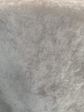 mm08enn Colchester 26" Tall Buttoned Headboard in Chenille Fabric 2FT6,3FT,4FT,4FT6,5FT,6FT (5ft King Size, Light Grey) mm08enn