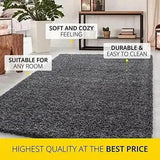 Abaseen Shaggy Modern Rug in 12 Different Colours - We Love Our Beds