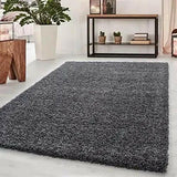 Abaseen Shaggy Modern Rug in 12 Different Colours - We Love Our Beds